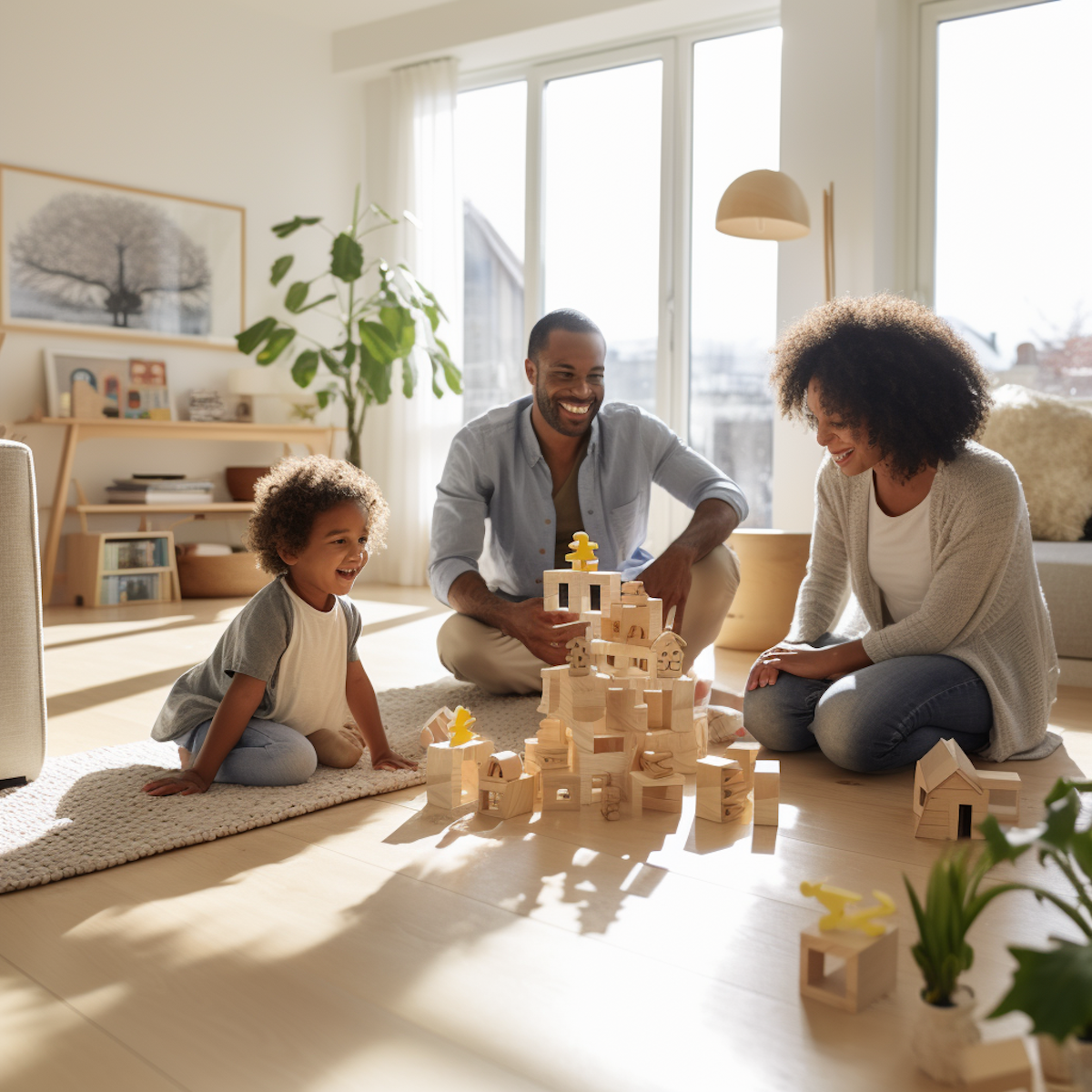 Family Happy Moments